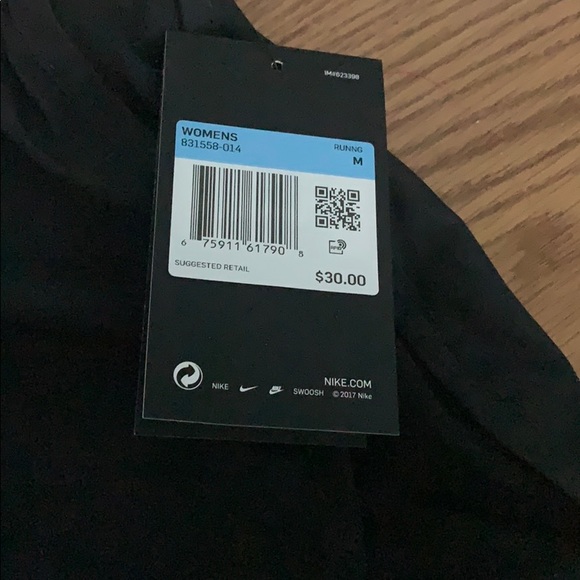 BRAND NEW NIKE BLACK RUNNING SHORTS - Picture 2 of 4